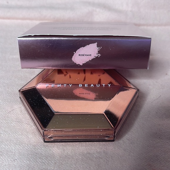 FENTY BEAUTY by Rihanna Diamond Bomb All-Over Diamond Veil:  Rose Rave - Picture 8 of 9